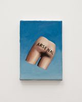 Arsenal by Fiona Banner Aka The Vanity Press contemporary artwork painting