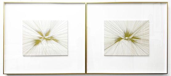 Palm 20 Galaxy II by Hu Yun contemporary artwork Works on Paper