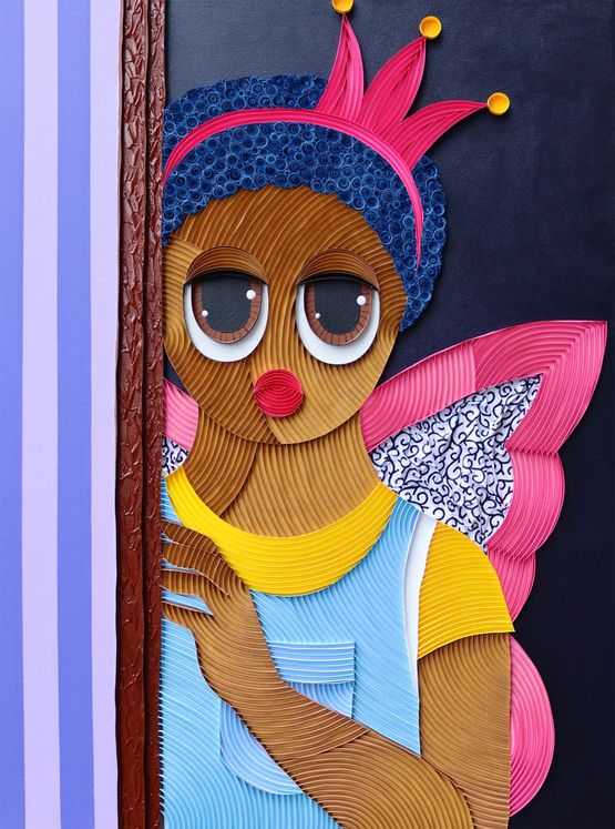 Threshold III by Ayobola Kekere-Ekun contemporary artwork Painting