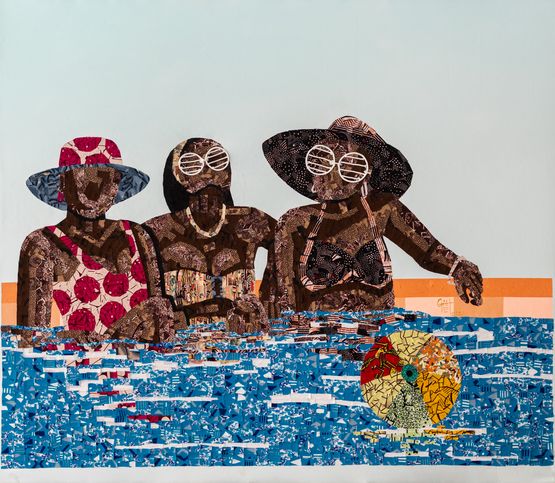 Holiday II by Michael Gah contemporary artwork Mixed Media
