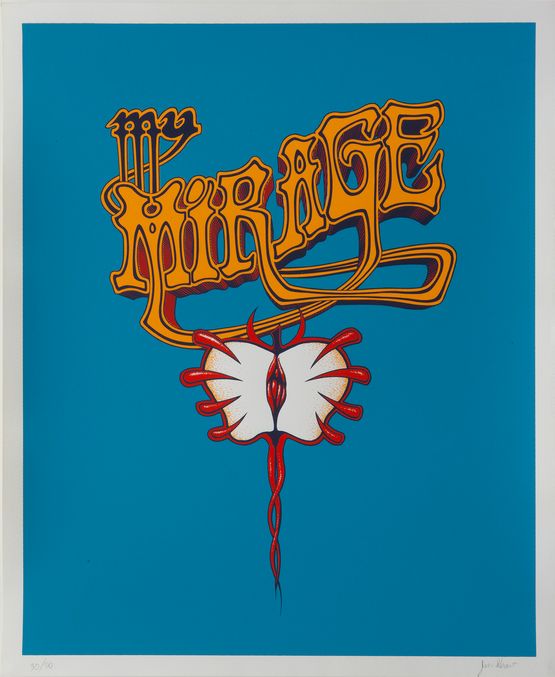 My Mirage Logo 3 by Jim Shaw contemporary artwork Print