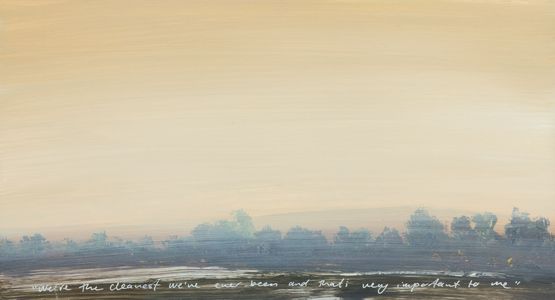 Climate Quotes 11 by Shonah Trescott contemporary artwork Painting