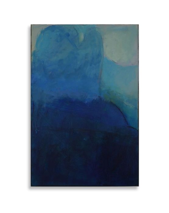 Cobalt Veil by Richard Hearns contemporary artwork Painting