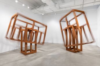 Contemporary art exhibition Raul Mourao Empty Head at Galeria Nara Roesler New York United States