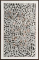 Burukpili by Yalmakany Marawili contemporary artwork works on paper