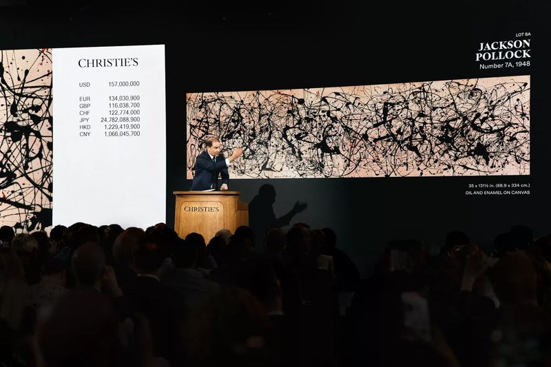 Christies Nets 1.1bn with Record-Filled New York Sale