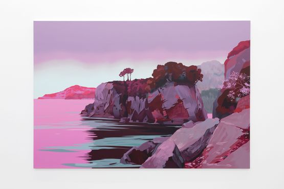 Out of Desire by Alex Dordoy contemporary artwork Painting
