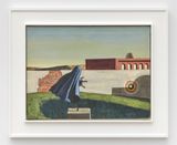The Courtyard by Hughie Lee-Smith contemporary artwork painting works on paper