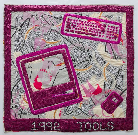 Tools by Tina Girouard contemporary artwork Textile