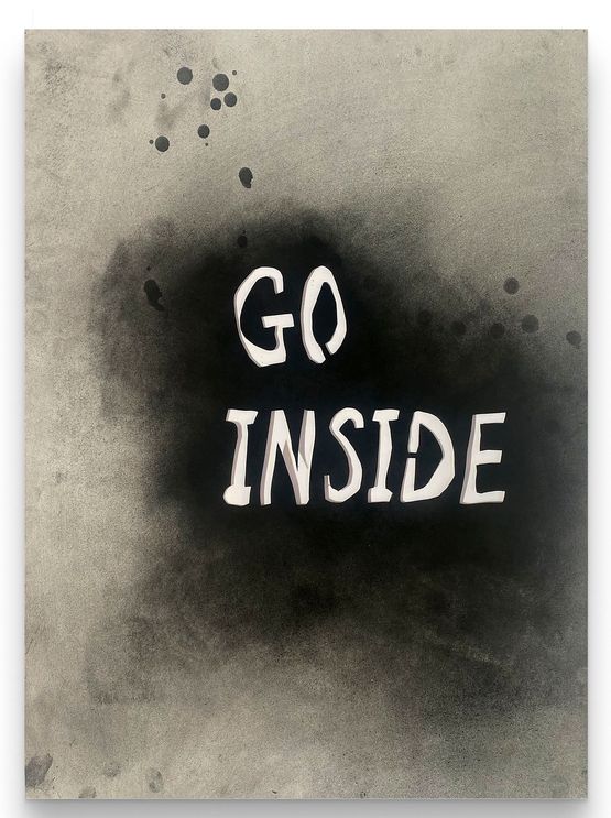 Go Inside by Kaari Upson contemporary artwork Works on Paper