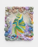 Object wants wet edge gambit by Phillip Allen contemporary artwork painting