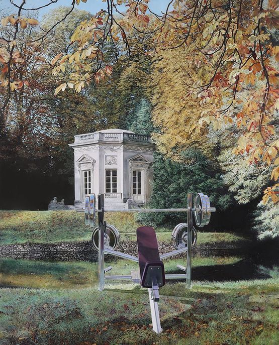 The New Belvedere by Michael Zavros contemporary artwork Painting