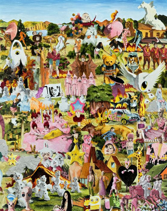 THE GREAT CHAPBOOK 3    3 by Noh Sangho contemporary artwork Painting