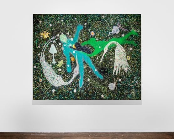 Origin of the Milky Way by Robby Bennett contemporary artwork Painting