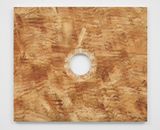 Frame aperture depression by Jacob Kassay contemporary artwork sculpture