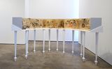The Time Vivarium - Silk Book 1 by Sun Xun contemporary artwork works on paper