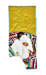 Return to Innocence by Billie Zangewa contemporary artwork sculpture textile