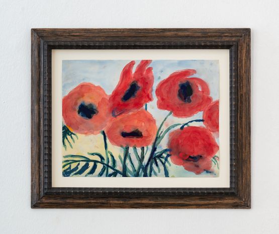 Roter Mohn Red Poppies by Emil Nolde contemporary artwork Painting