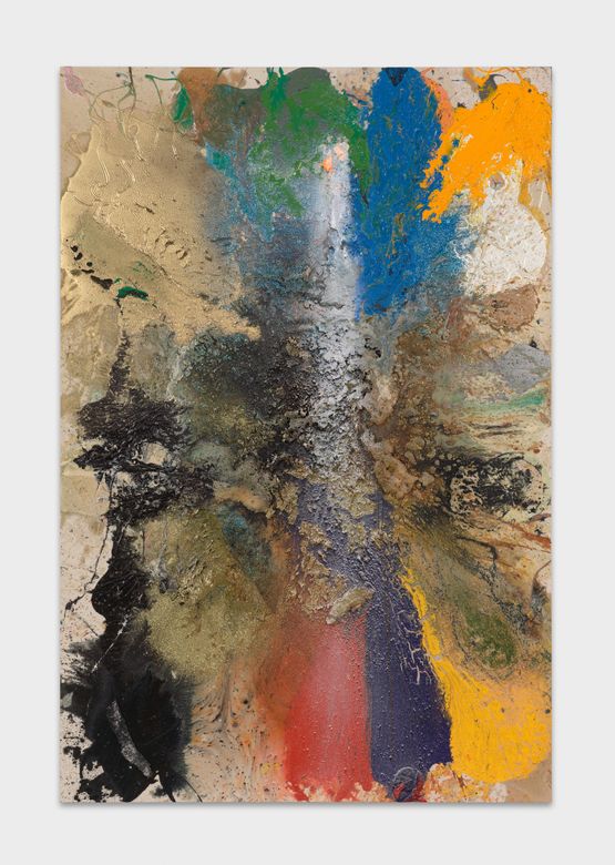 Immense by John M Armleder contemporary artwork Mixed Media