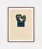The serpents promise by Maha Ahmed contemporary artwork Works on Paper