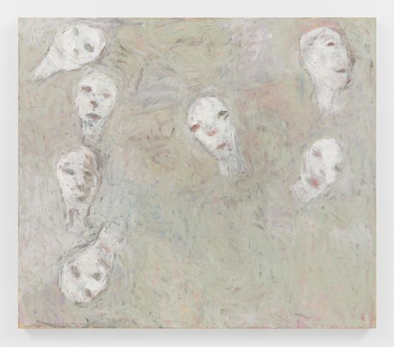 Las Blancas by Susan Rothenberg contemporary artwork Painting