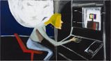 The Design by Mia Boe contemporary artwork painting