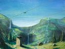 Untitled The Valley by Martin Basher contemporary artwork Painting