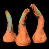 A Trio of King Parrots and Angophoras by Peter Cooley contemporary artwork Sculpture