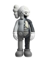 Four foot - grey dissected by KAWS contemporary artwork sculpture
