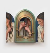 Bound by Arghavan Khosravi contemporary artwork painting