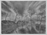 Untitled by Pranay Dutta contemporary artwork drawing