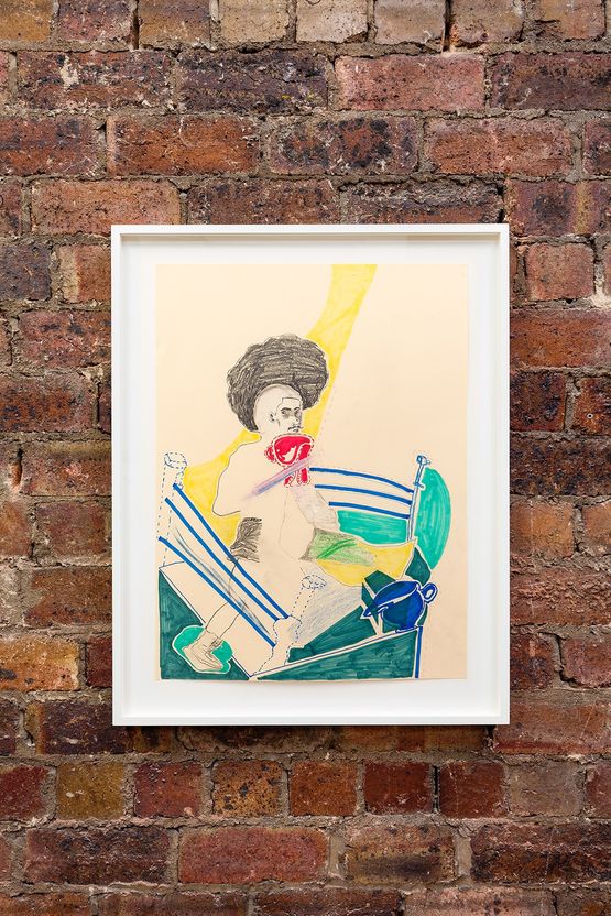Relentless by Walter Price contemporary artwork Works on Paper