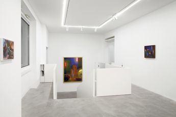 Contemporary art exhibition Salvo Sicilie e citta at Dep Art Gallery Milan Italy