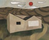House by Yan Wenhui contemporary artwork painting works on paper