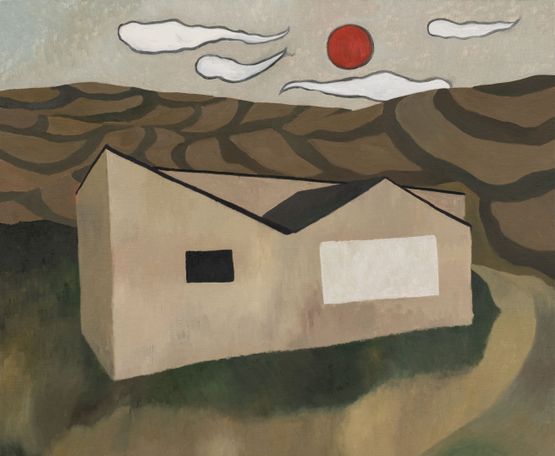 House by Yan Wenhui contemporary artwork Painting