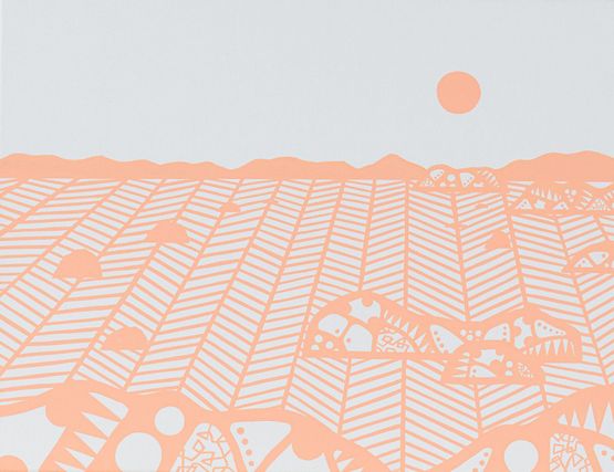 Kujuku IslandsNagasaki by Ahhi Choi contemporary artwork Painting