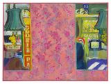 Tapete mit Spiegeln by Christa Dichgans contemporary artwork painting