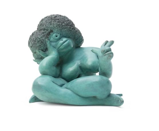 Thinking Reflecting by Hein Koh contemporary artwork Sculpture