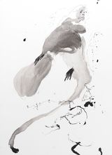 Drift by Araminta Blue contemporary artwork drawing painting works on paper