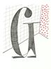 G from Hockneys Alphabet by David Hockney contemporary artwork Print