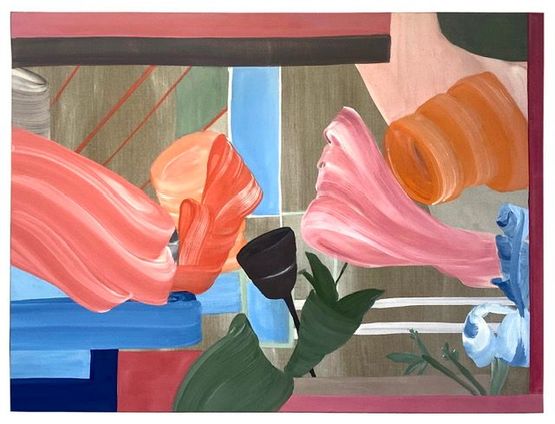 Pour Matisse by Moje Assefjah contemporary artwork Painting