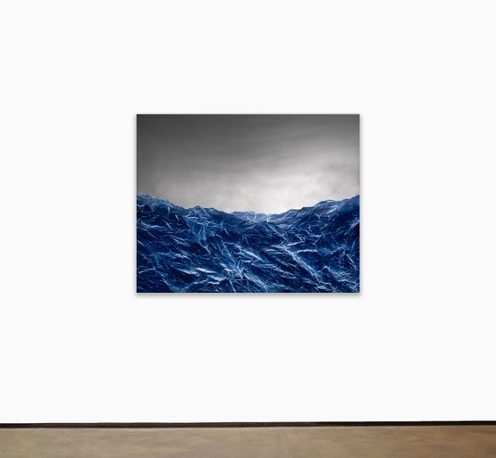 Cyano-Collage 196 by Wu Chi-Tsung contemporary artwork Painting