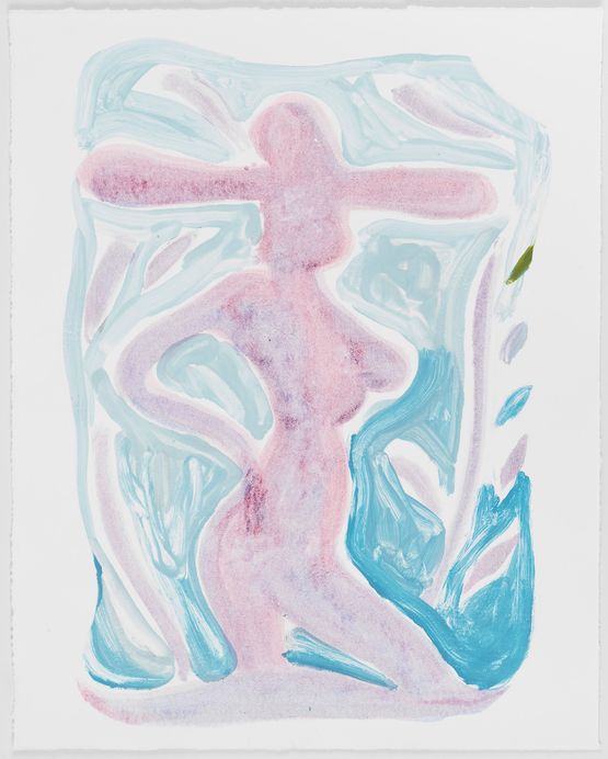Walk About In Blue by Spencer Sweeney contemporary artwork Print
