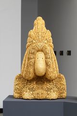 Crime of decoration one with overdressing by Hu Yinping contemporary artwork sculpture