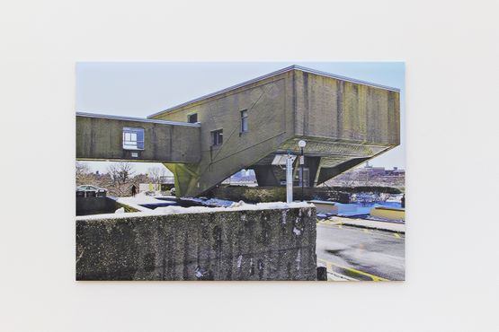 Begrisch Hall Bronx Community CollegeCUNY by James Welling contemporary artwork Print