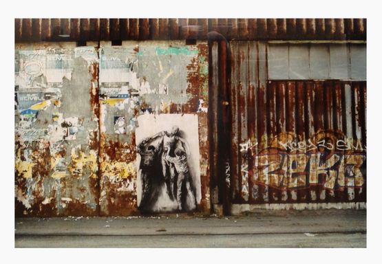 Etude pour Genet by Ernest Pignon-Ernest contemporary artwork Photography
