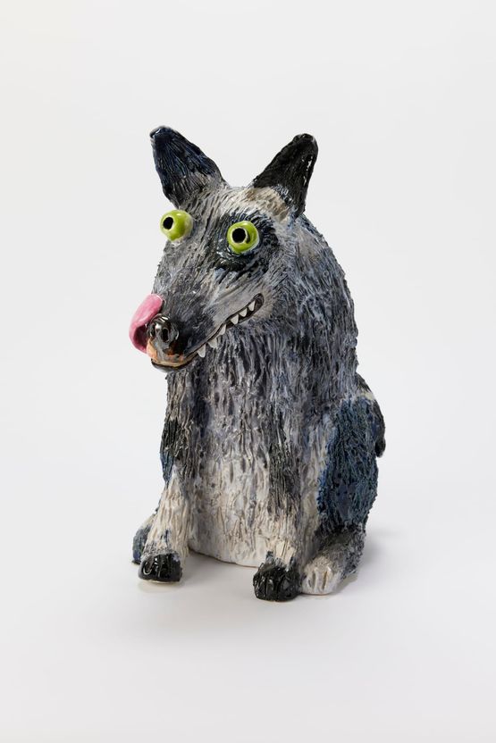 Bluey by Charlotte Le Brocque contemporary artwork Sculpture
