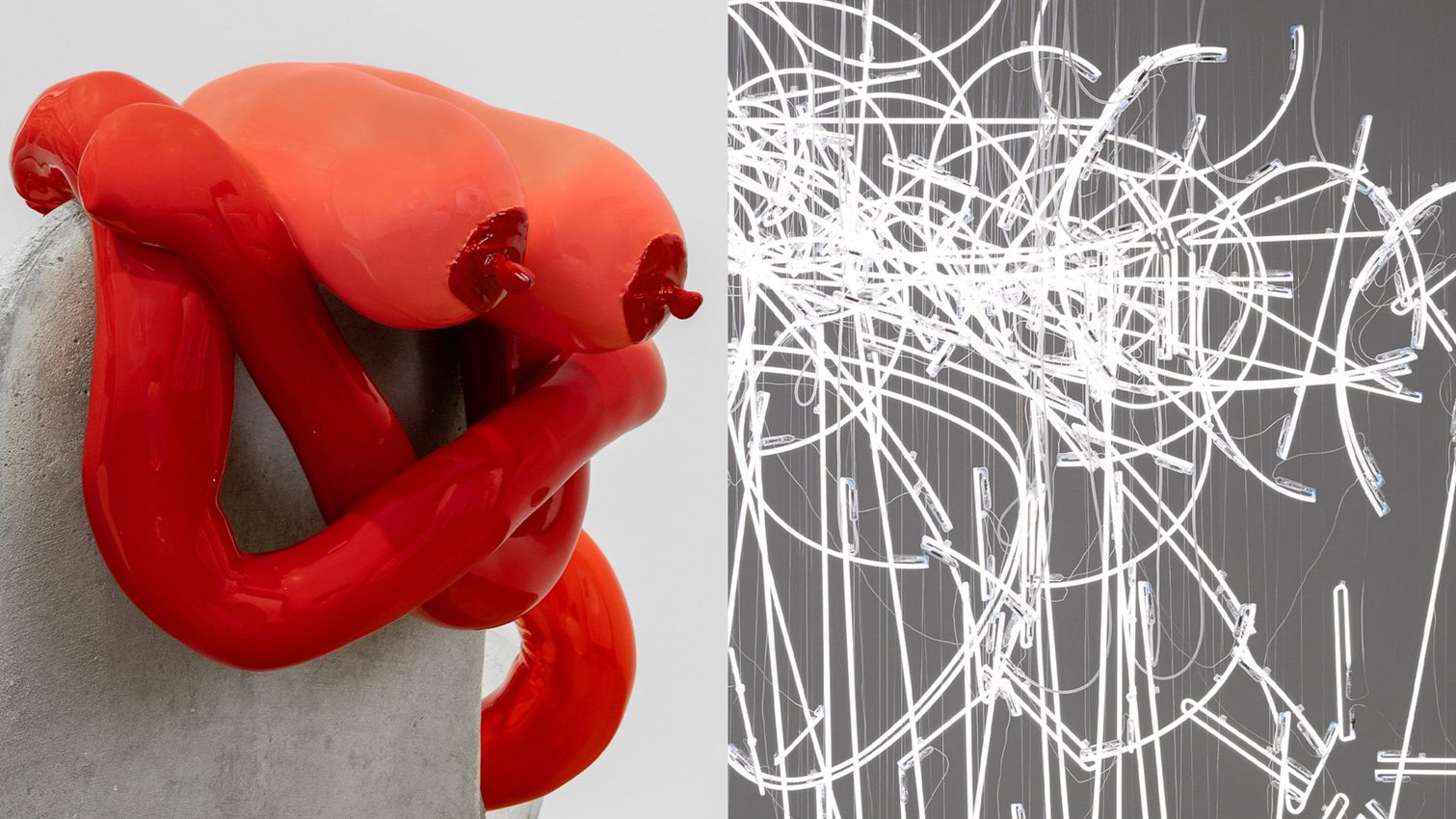 Cerith Wyn Evans, Sarah Lucas