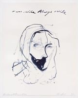 Even Saying Nothing Is a Lie by Tracey Emin contemporary artwork print
