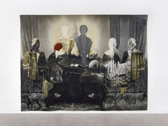 Interval I by Ailbhe Ni Bhriain contemporary artwork Textile